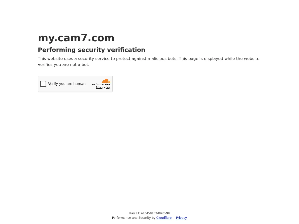 A heavily blurred, censored capture of the Cam7 homepage — only soft shapes are visible, no explicit or readable content