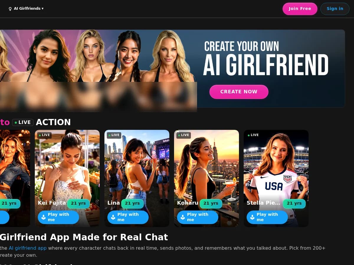 A heavily blurred, censored capture of the CamSoda AI homepage — only soft shapes are visible, no explicit or readable content