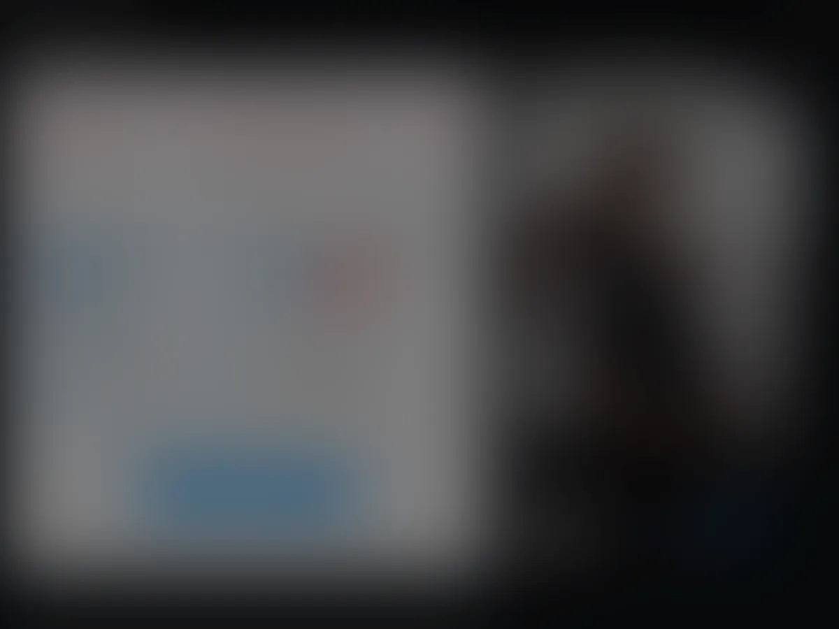 A heavily blurred, censored capture of the Czech Cabins homepage — only soft shapes are visible, no explicit or readable content
