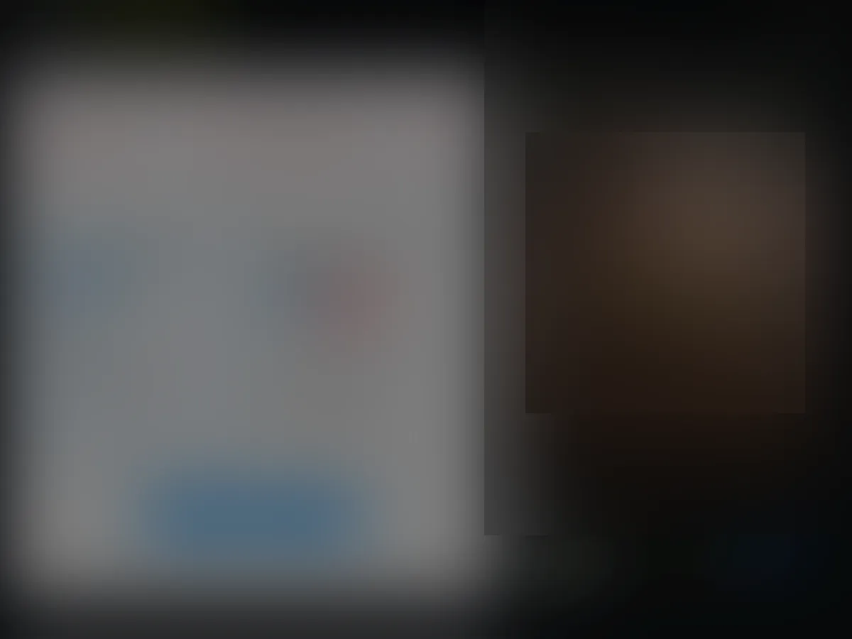 A heavily blurred, censored capture of the Czech Garden Party homepage โ only soft shapes are visible, no explicit or readable content
