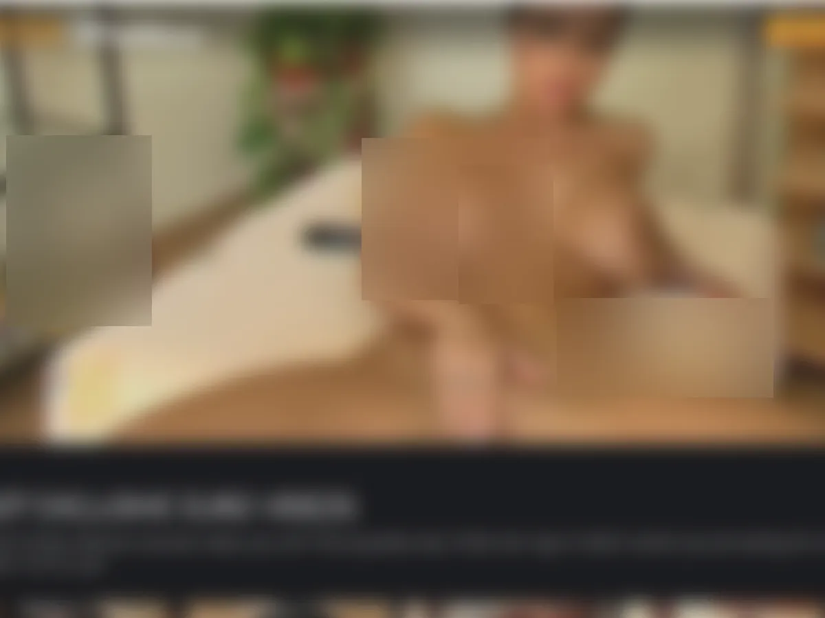 A heavily blurred, censored capture of the Czech Hotties homepage โ only soft shapes are visible, no explicit or readable content