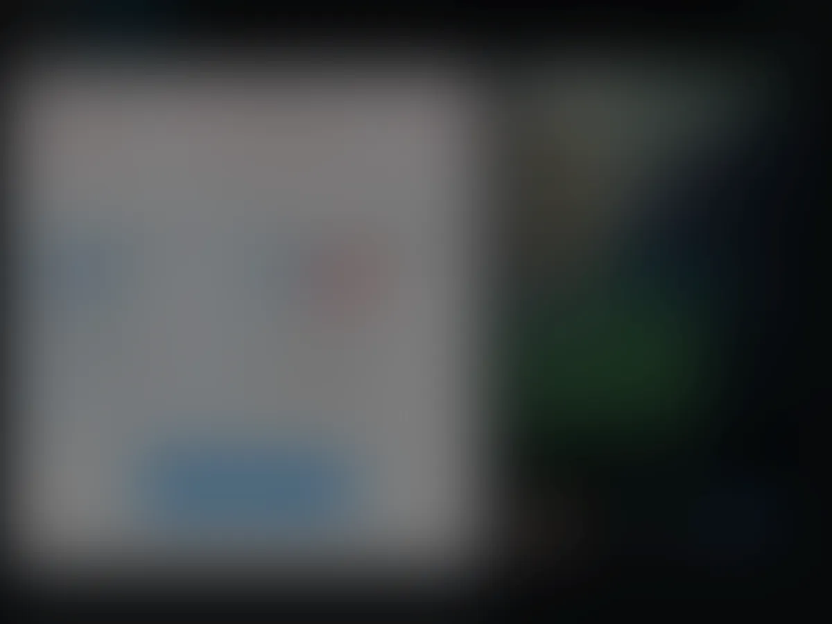 A heavily blurred, censored capture of the Czech Snooper homepage — only soft shapes are visible, no explicit or readable content