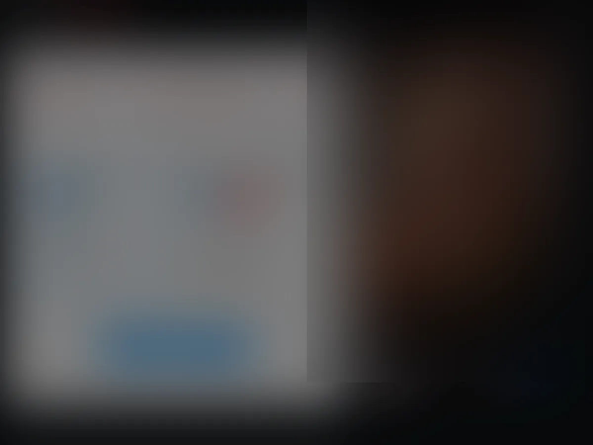 A heavily blurred, censored capture of the Czech Students homepage — only soft shapes are visible, no explicit or readable content