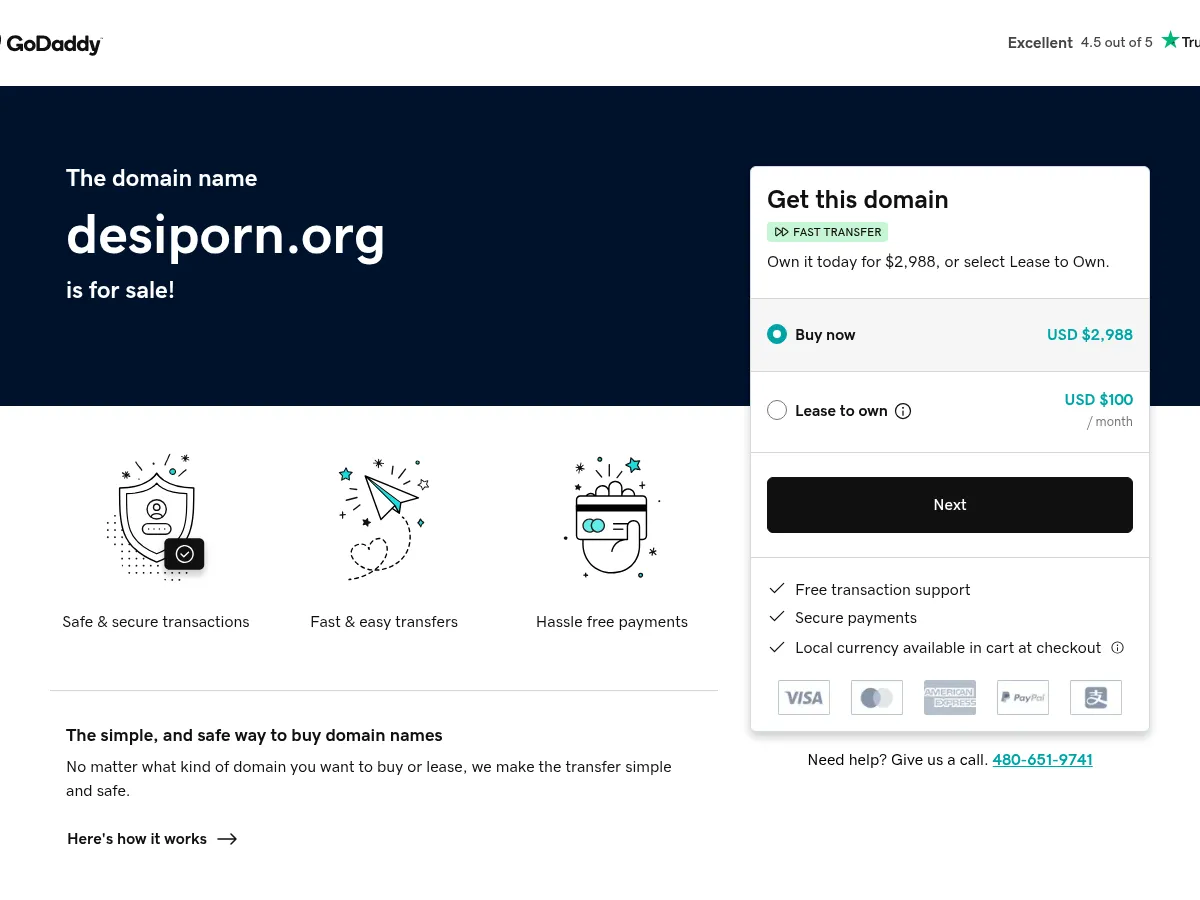A heavily blurred, censored capture of the DesiPorn.org homepage — only soft shapes are visible, no explicit or readable content