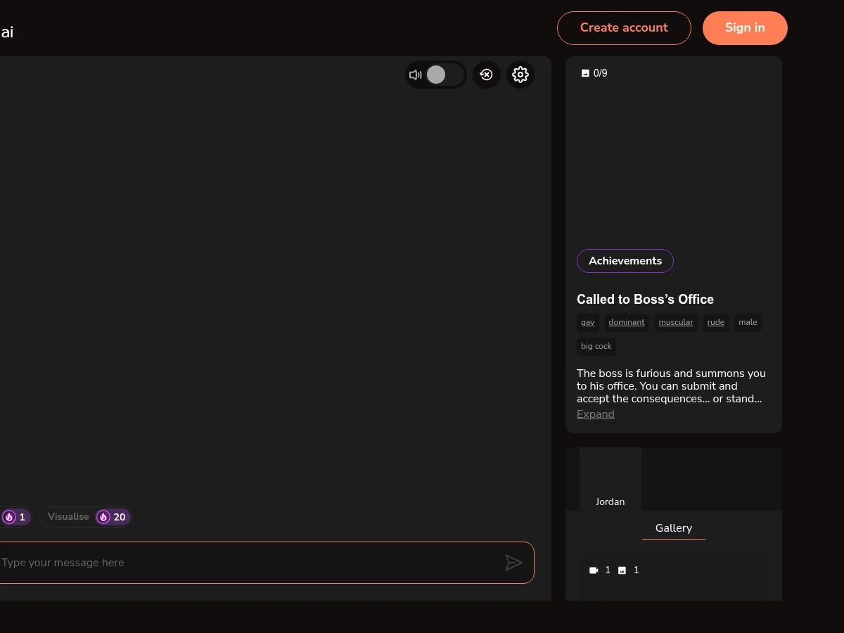 A heavily blurred, censored capture of the EroPlay homepage — only soft shapes are visible, no explicit or readable content