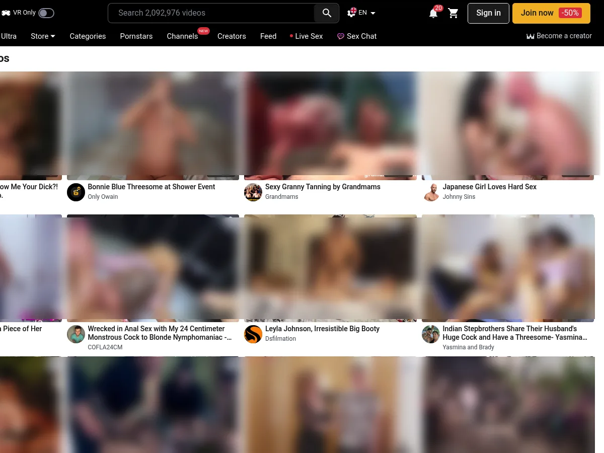 Yeah, I actually went there. That's a real capture of the homepage, blurred on purpose since it's an explicit adult site. Not hiding anything about the process, just not putting NSFW thumbnails on this page. A heavily blurred, censored capture of the FapHouse Arab homepage — only soft shapes are visible, no explicit or readable content