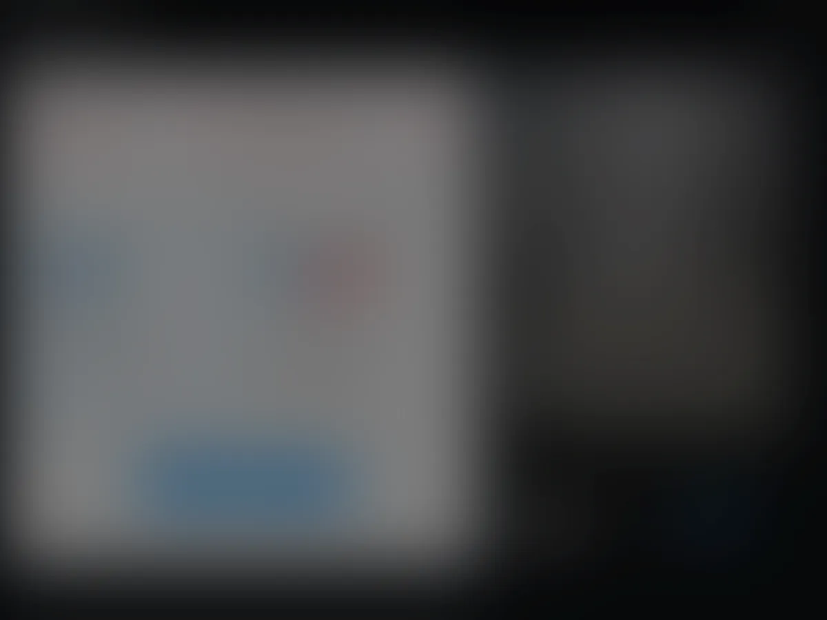 A heavily blurred, censored capture of the Ghost Porn homepage — only soft shapes are visible, no explicit or readable content