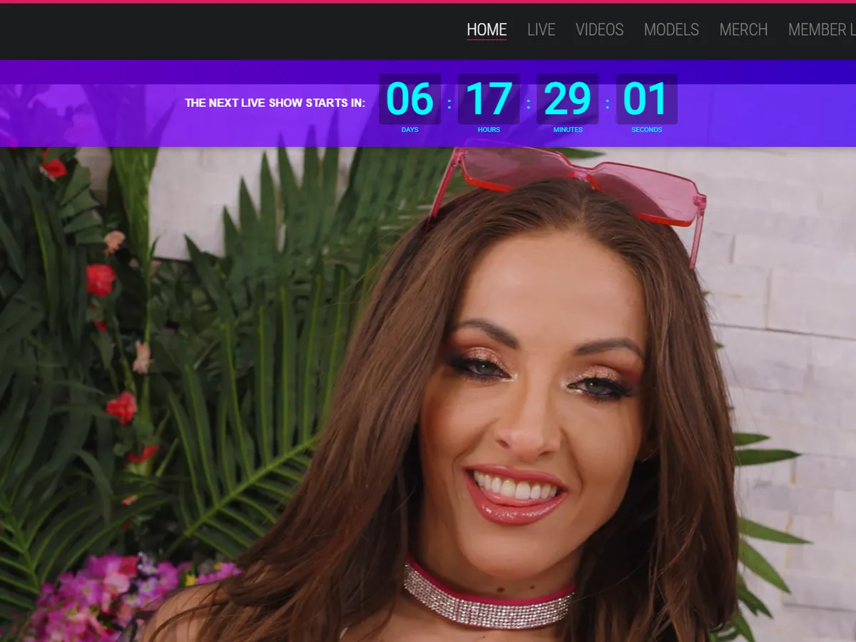 A heavily blurred, censored capture of the Hookup Hotshot homepage โ only soft shapes are visible, no explicit or readable content
