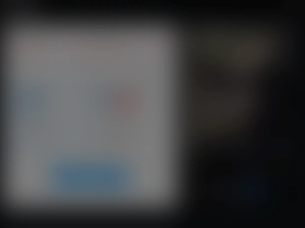 A heavily blurred, censored capture of the Horror Porn homepage โ only soft shapes are visible, no explicit or readable content