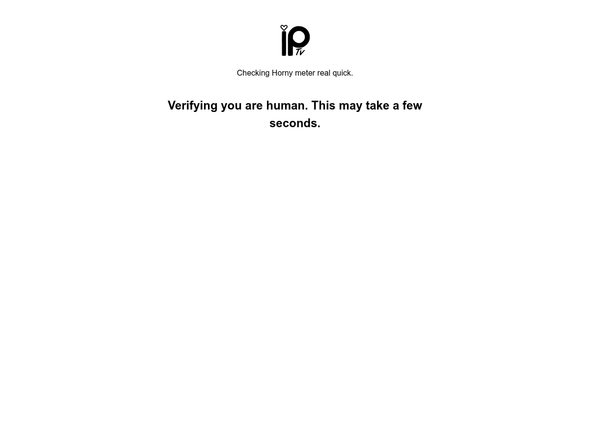 A heavily blurred, censored capture of the iPornTV homepage — only soft shapes are visible, no explicit or readable content