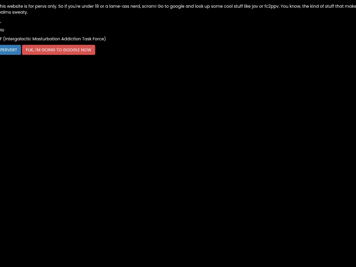 A heavily blurred, censored capture of the JAVFC2 homepage — only soft shapes are visible, no explicit or readable content