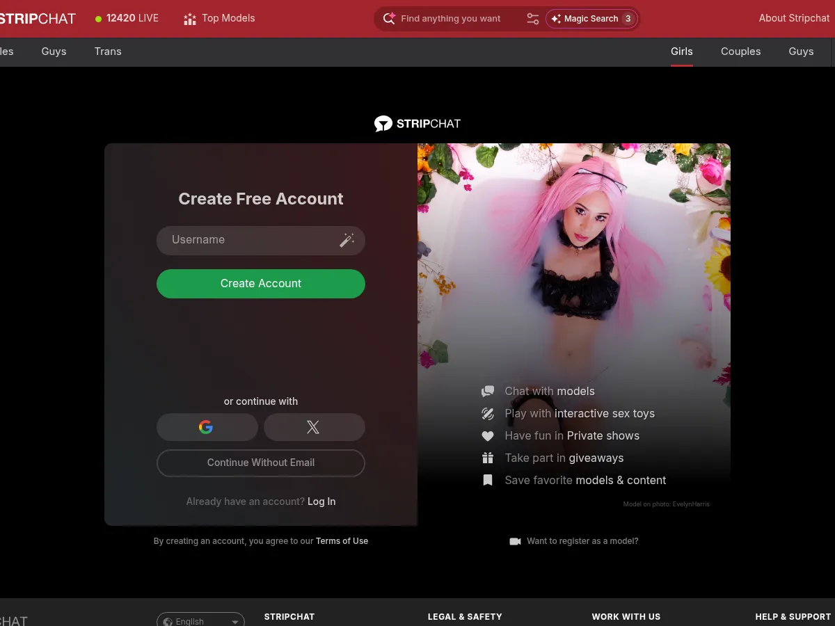 A heavily blurred, censored capture of the Linda69 homepage โ only soft shapes are visible, no explicit or readable content