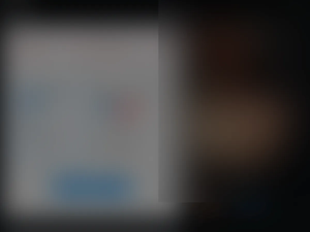 A heavily blurred, censored capture of the Monster Cock Gang homepage — only soft shapes are visible, no explicit or readable content