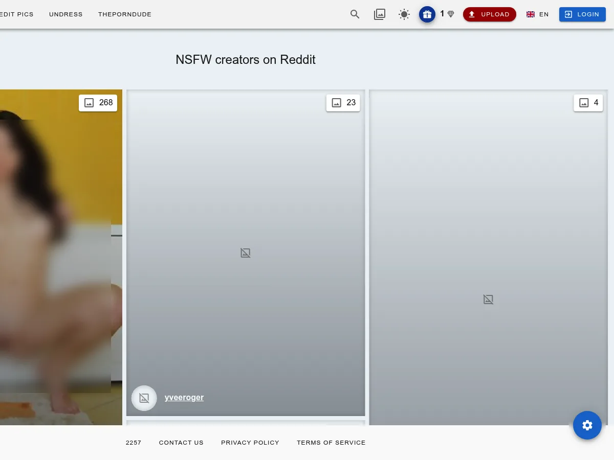 A heavily blurred, censored capture of the NSFW.xxx AI homepage — only soft shapes are visible, no explicit or readable content