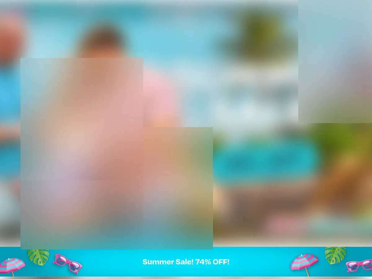 A heavily blurred, censored capture of the OnlyTarts homepage — only soft shapes are visible, no explicit or readable content