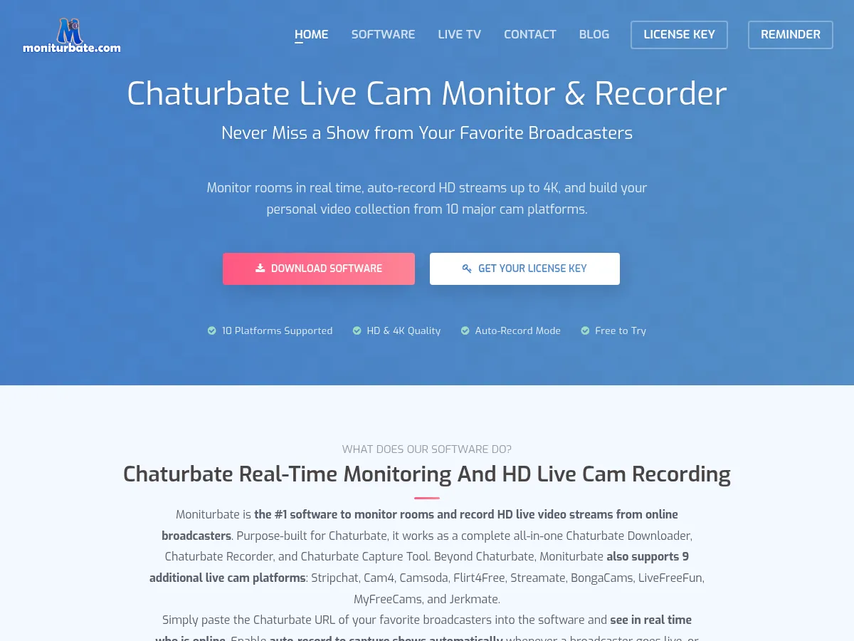 A heavily blurred, censored capture of the Peachurbate homepage — only soft shapes are visible, no explicit or readable content
