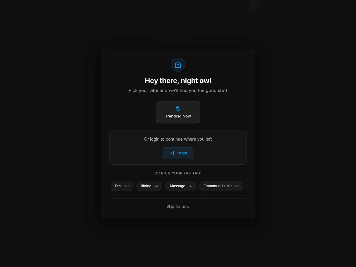 A heavily blurred, censored capture of the PornInBlack homepage โ only soft shapes are visible, no explicit or readable content