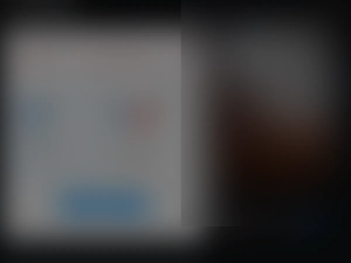 A heavily blurred, censored capture of the Power Fetish homepage — only soft shapes are visible, no explicit or readable content