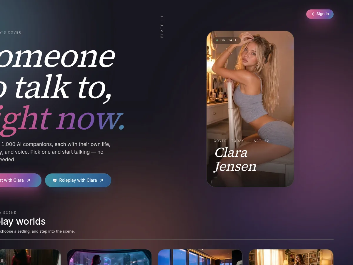 A heavily blurred, censored capture of the Soulmate IO homepage — only soft shapes are visible, no explicit or readable content