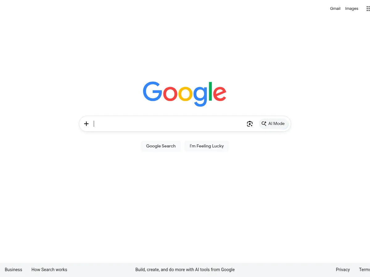 A heavily blurred, censored capture of the Teaz AI homepage — only soft shapes are visible, no explicit or readable content