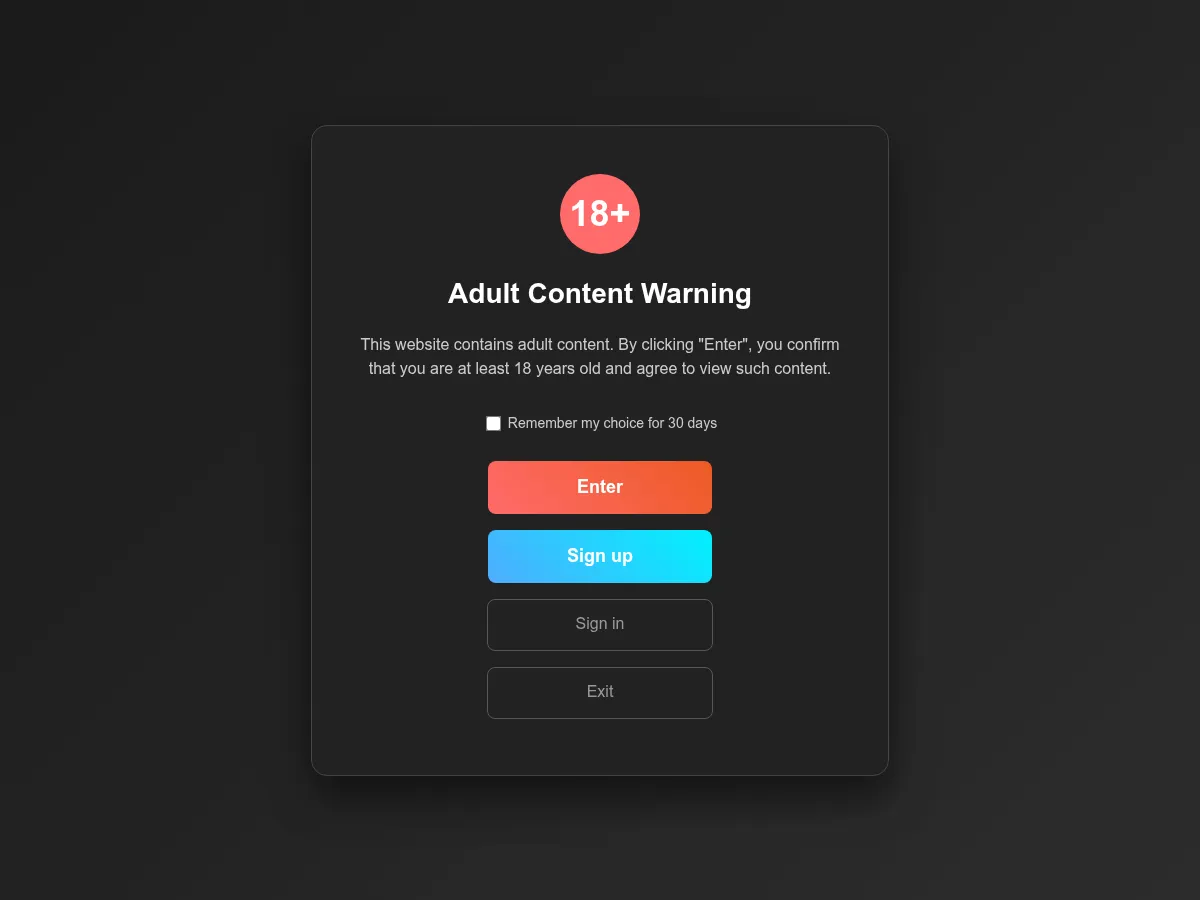 A heavily blurred, censored capture of the Wife Bucket homepage โ only soft shapes are visible, no explicit or readable content
